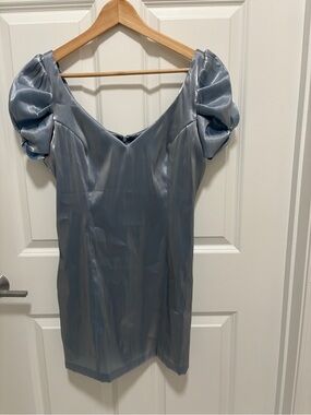 Amanda uprichard puff sleeve dress